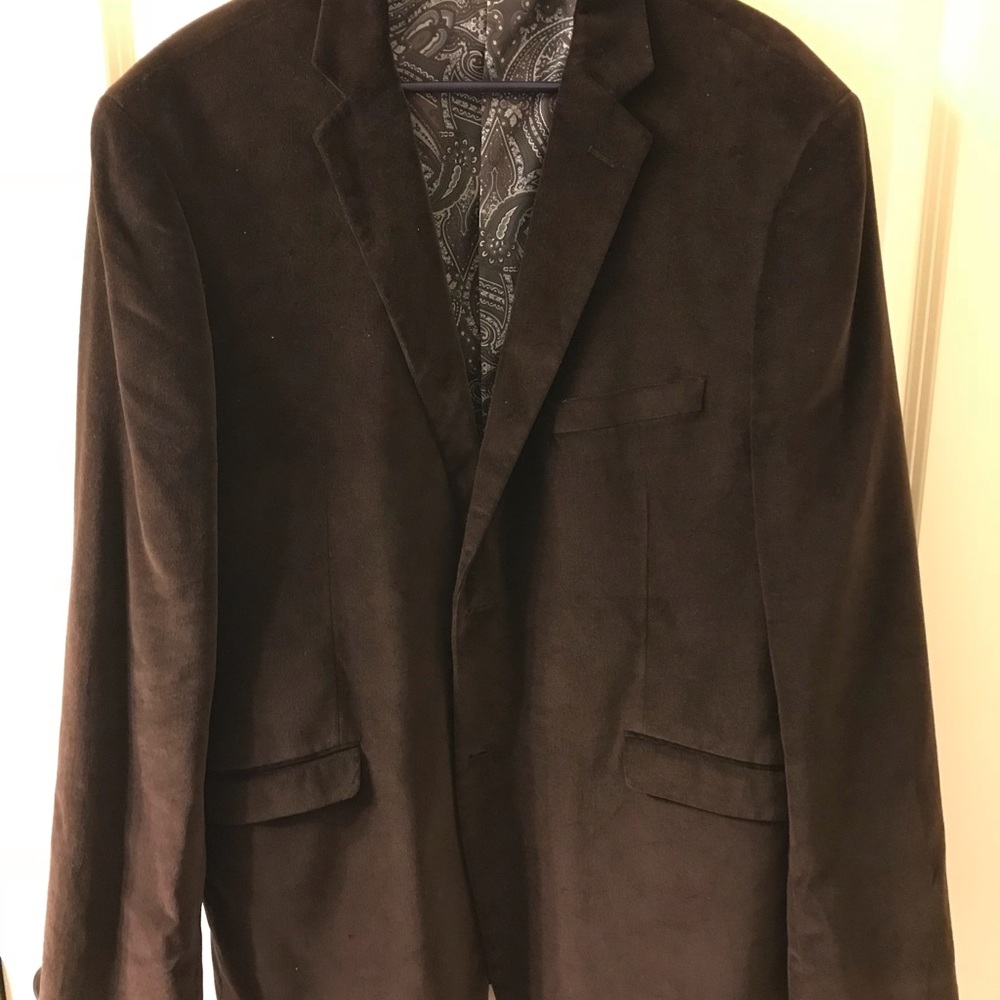 Men’s brown Velvet Sportcoat